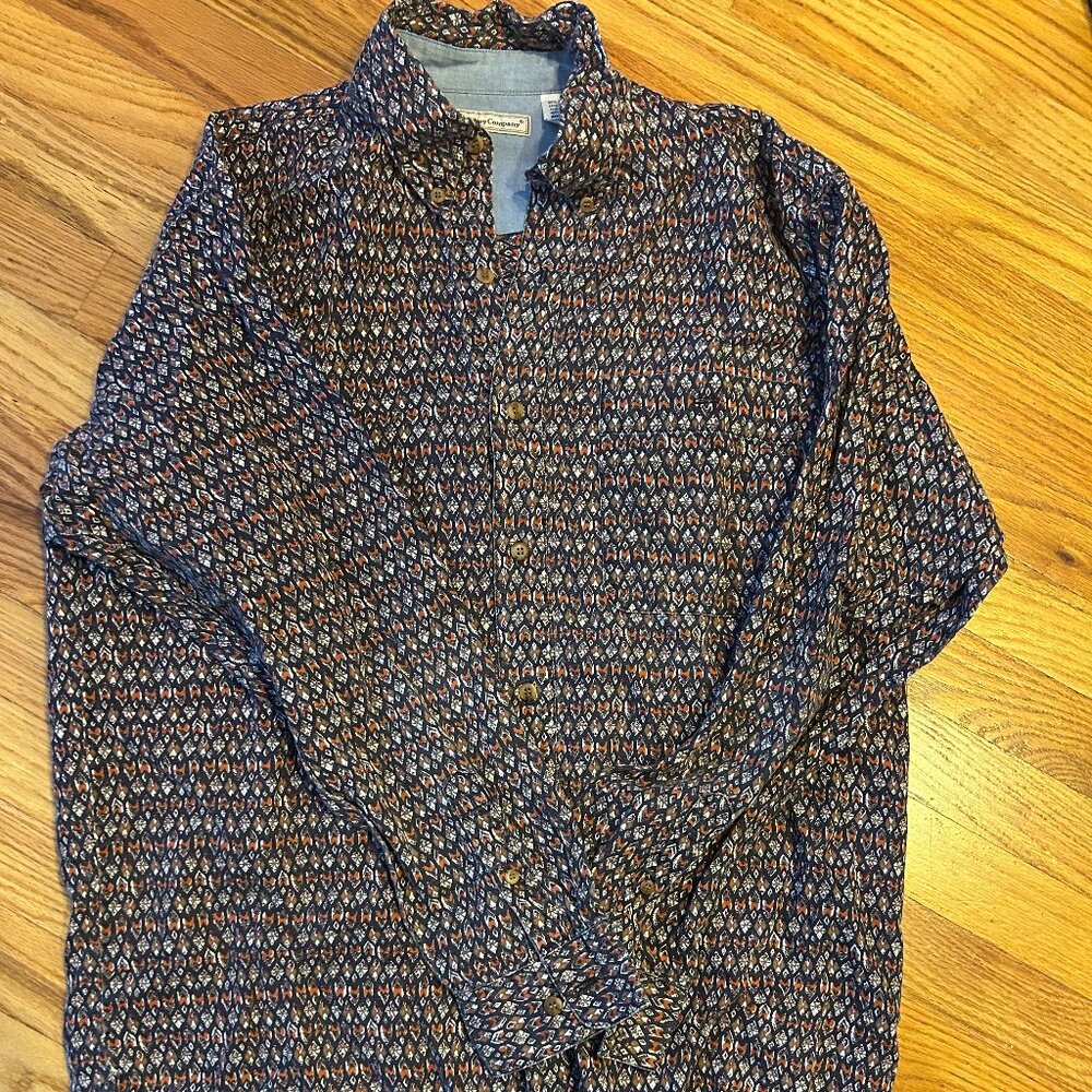 Patterened Oversized Vintage Shirt